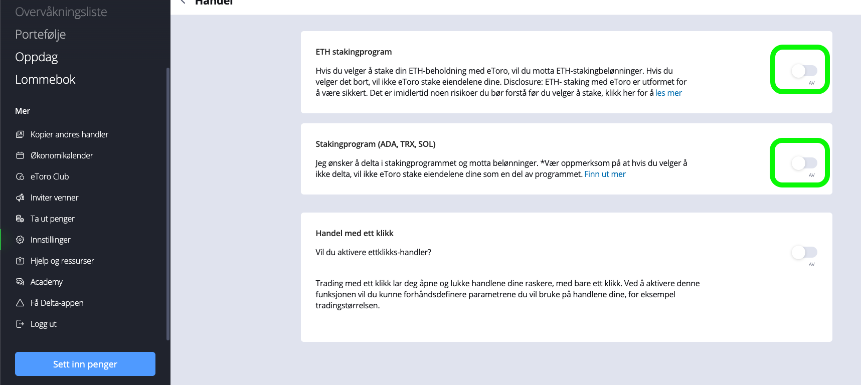 Aktiver staking med kryptovaluta